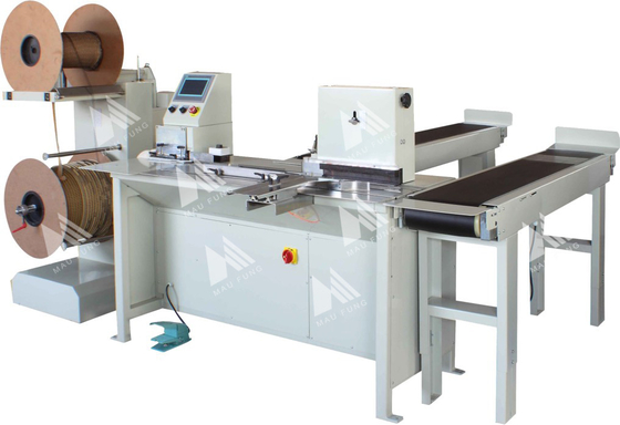 دستگاه صحافی مارپیچ کتاب CE Twin Coil، 25 عدد در دقیقه، مدل MF-SDM360، با طول 360 میلی‌متر