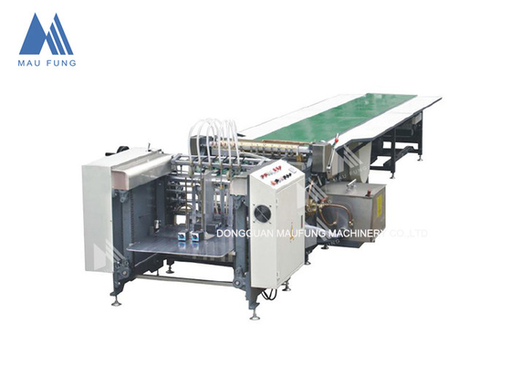 600mm عرض اتوماتیک ورق تغذیه جعبه سخت ماشین چسبندگی کاغذ MF-SJ650A