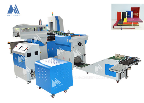 دستگاه جلدسازی کتاب شومیز 390*297 میلی‌متر، 600 جلد در ساعت، مدل MF-FAC390A