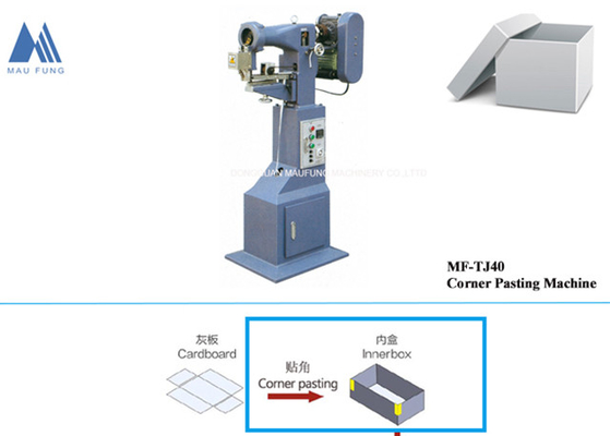 دستگاه چسباندن گوشه جعبه سخت و نیمه اتوماتیک MF-TJ40
