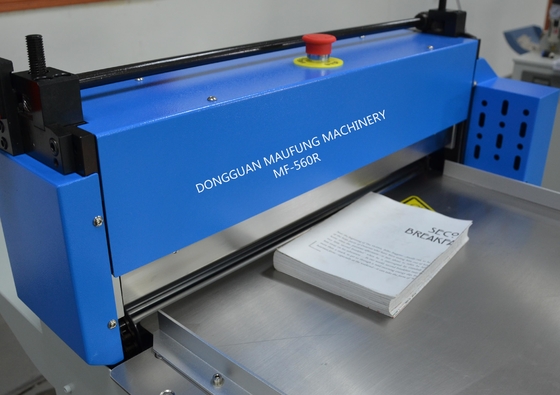 چین MAUFUNG نیمه اتوماتیک بلوک عقب گرد ماشین برای کتاب جلد سخت تولید کوتاه مدت MF-560R