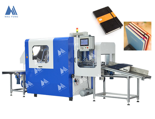 A4 اندازه کاملا اتوماتیک Hard Case Elastic Band Inserting Machine ماشین بسته بندی کتاب هاردکوور MF-FEM450