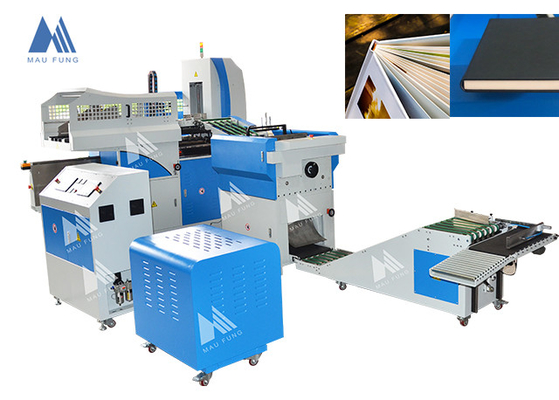 دستگاه جلد زنی خودکار دفترچه با دستگاه پرس هیدرولیک MF-FAC390A
