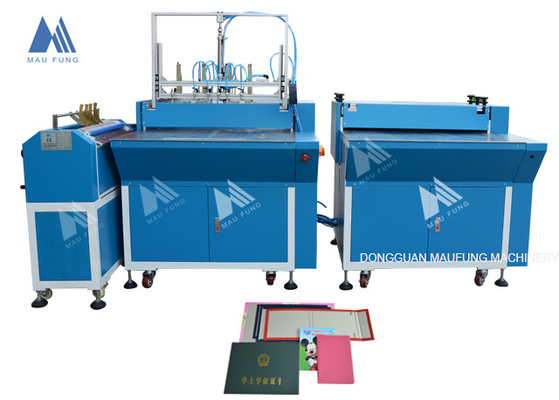 دستگاه ساخت جلد سخت دو ایستگاهی / صحافی نیمه اتوماتیک MF-SCM500A2