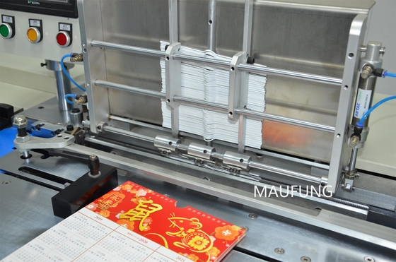 دستگاه صحافی سیم‌کشی دو حلقه ای خودکار Maufung Semi Auto A5 MF-SDM520