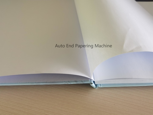 دستگاه چسباندن کاغذ آخر کتاب کاملا اتوماتیک و ماشین کاغذ آخر کتاب MF-EIM450