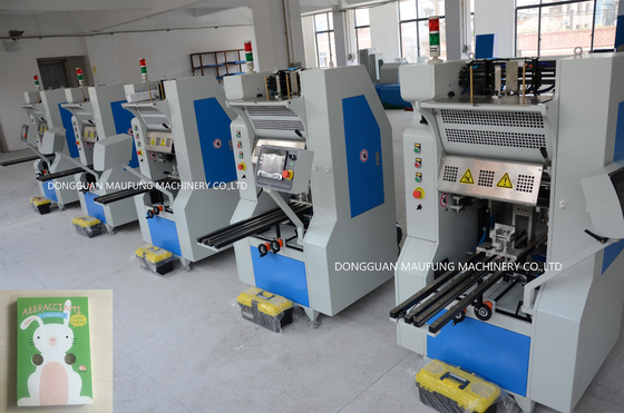 دستگاه چسباندن کتاب مقوایی کارتونی کودکان، صحافی عکس، صحافی تخت MF-PF500