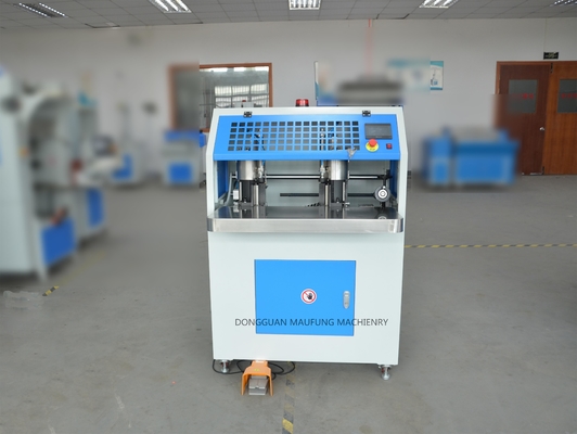 دستگاه برش گوشه ای گرد دو سر پنوماتیک Notebook Edge Round Corner Cutting Machine MF-DCM470