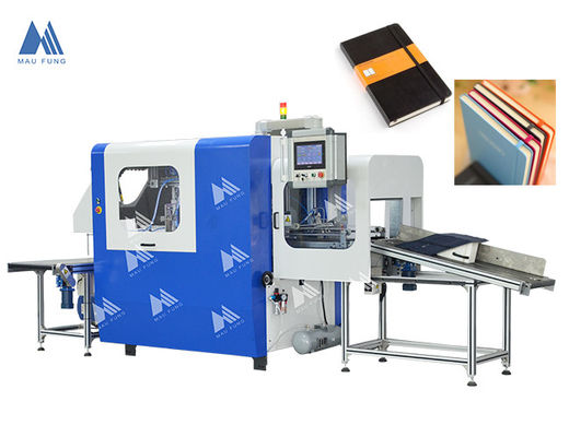 A4 اندازه کاملا اتوماتیک Hard Case Elastic Band Inserting Machine ماشین بسته بندی کتاب هاردکوور MF-FEM450