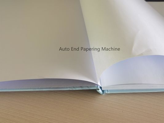 دستگاه چسباندن کاغذ آخر کتاب کاملا اتوماتیک و ماشین کاغذ آخر کتاب MF-EIM450