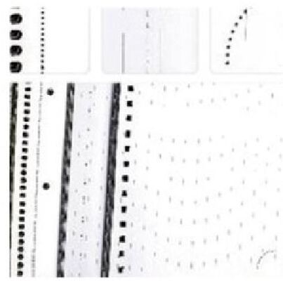 ماشین سوراخ کردن خودکار سیم O لپ تاپ / ماشین سوراخ کردن خودکار کاغذ MF-PBM350